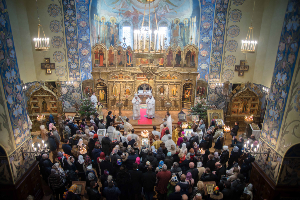 Les séminaristes ont participé à l'inauguration de l'église russe de Nice après les travaux