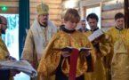 Alexey Morozov reçoit la tonsure de lecteur Alexey Morozov reçoit la tonsure de lecteur