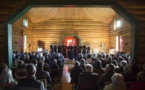 Photographies du concert du choeur du Séminaire à l'église russe de Sylvanès