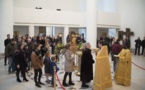 Reportage photographique sur notre première liturgie en français à l'église Sainte-Trinité à Paris