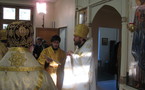 Homélie de Mgr Hilarion à la liturgie le jour de l'inauguration du séminaire