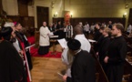 Le choeur du Séminaire à la prière parisienne pour l'unité des chrétiens Le choeur du Séminaire à la prière parisienne pour l'unité des chrétiens
