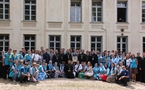 Un groupe de jeunes pèlerins orthodoxes a visité le séminaire avec l'icône Notre-Dame de Koursk