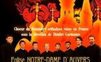 Le choeur des séminaristes donnera un concert à l'église d'Auvers-sur-Oise le 9 décembre prochain