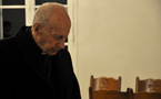 Visite au séminaire du cardinal Roger Etchegaray