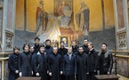 Célébration de la liturgie sur les reliques de saint Cyrille à Rome