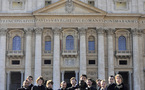 Troisième jour du pèlerinage des séminaristes à Rome