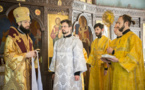 Le moine Irénée Gribov a été ordonné diacre