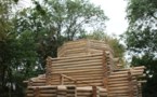 Un reportage sur la construction de l'église en bois du séminaire sur Telessonne