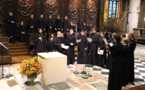 Le choeur du Séminaire participe aux vêpres orthodoxes à Notre-Dame de Paris