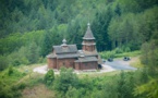 Photographies de la liturgie du 23 juillet dernier à l'église en bois de Sylvanès