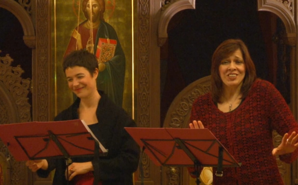 Concert de musique baroque de Noël au Séminaire par l'ensemble "Cronexos". Reportage d'Alexey Vozniuk