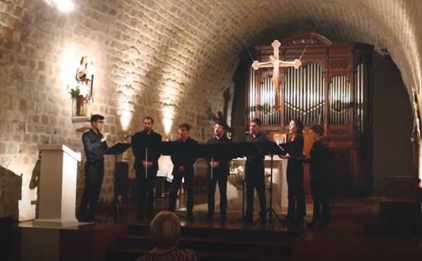 Concert de notre chœur au collège Stanislas à Paris