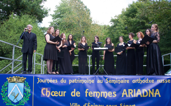 Reportage vidéo sur les Journées du patrimoine 2015 et le concert du choeur "Ariadna"