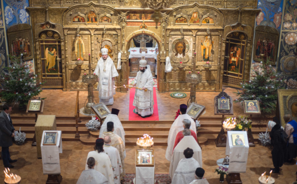 Reportage vidéo sur l'inauguration de l'église Saint-Nicolas à Nice